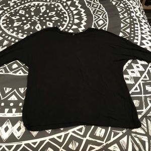 Black dolman shirt